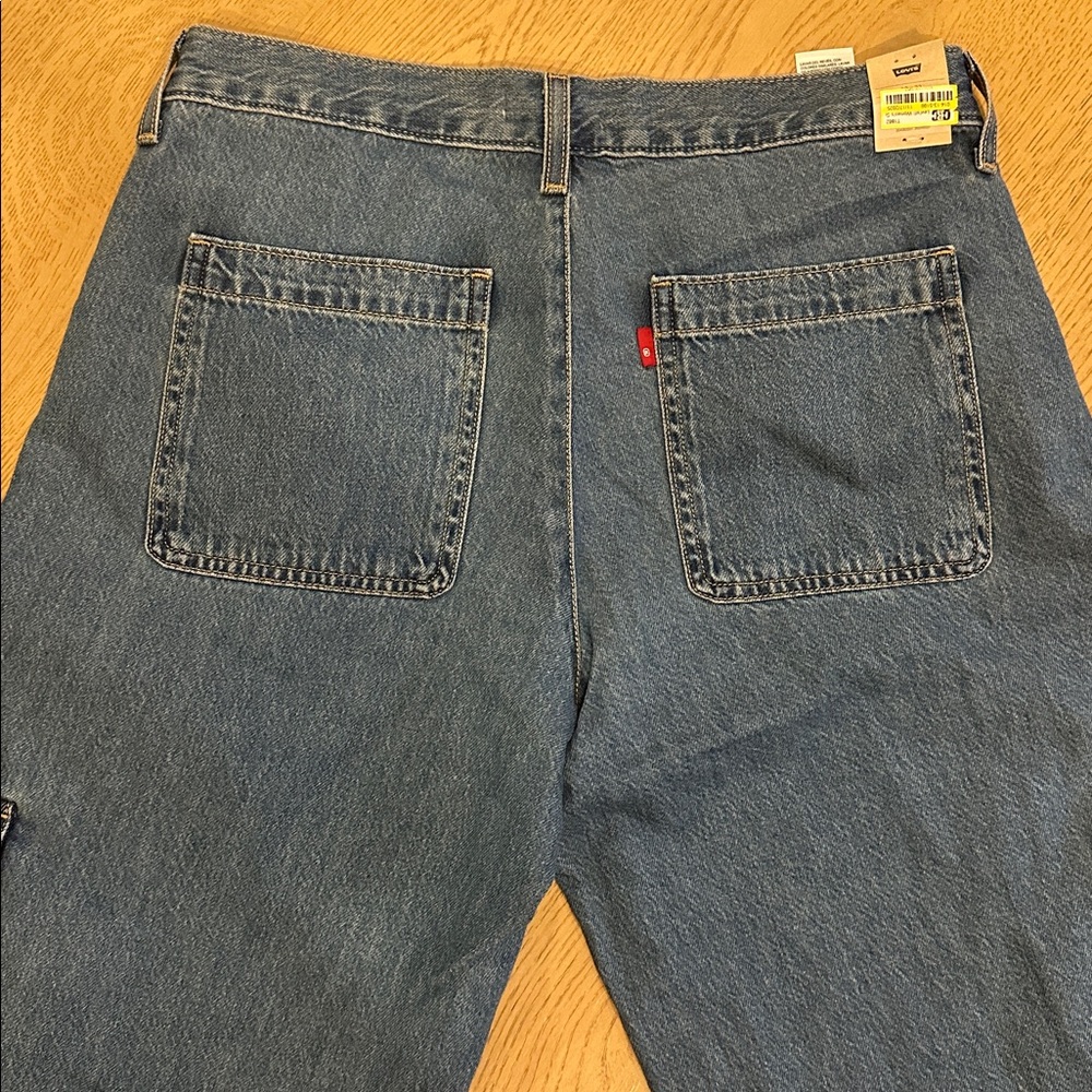 Levi's super low loose jeans- - all overblue 30 NWT - Picture 6 of 7